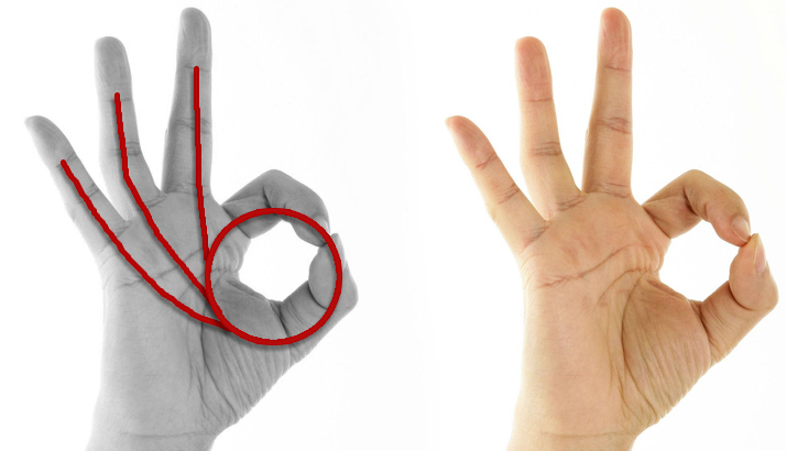 ok hand sign